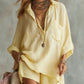 Solid Color Simple Casual Style Comfortable Thin Commuting Street Vacation Women&