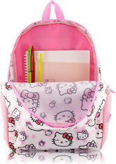 Sanrio Hello Kitty Backpack for Kids | Hello Kitty Bookbag for Girls, Boys, Unisex | Toddler Travel Bag, Cute Lightweight Bag for School | Ages 3+