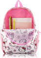 Sanrio Hello Kitty Backpack for Kids | Hello Kitty Bookbag for Girls, Boys, Unisex | Toddler Travel Bag, Cute Lightweight Bag for School | Ages 3+