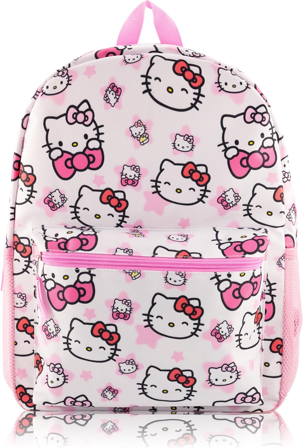 Sanrio Hello Kitty Backpack for Kids | Hello Kitty Bookbag for Girls, Boys, Unisex | Toddler Travel Bag, Cute Lightweight Bag for School | Ages 3+
