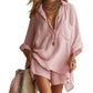 Solid Color Simple Casual Style Comfortable Thin Commuting Street Vacation Women&