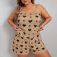 2 Pieces Pajamas Set for Women Sleepwear Crop Tops+Shorts Suit Female Loose Loungewear Home Clothes Plus Size 5XL