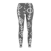 Workout Casual Dual Purpose Leggings TRIBE 4 | Minimal by Queennoble