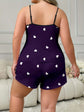 2 Pieces Pajamas Set for Women Sleepwear Crop Tops+Shorts Suit Female Loose Loungewear Home Clothes Plus Size 5XL