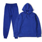 Unisex 2Pcs Sportswear Set Hooded Sweatshirt & Sweatpants Fashion Running Casual Men Women Clothing