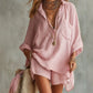 Solid Color Simple Casual Style Comfortable Thin Commuting Street Vacation Women&