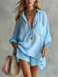 Solid Color Simple Casual Style Comfortable Thin Commuting Street Vacation Women&