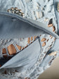 Summer Lace Dress for Women with Floral Embroidery