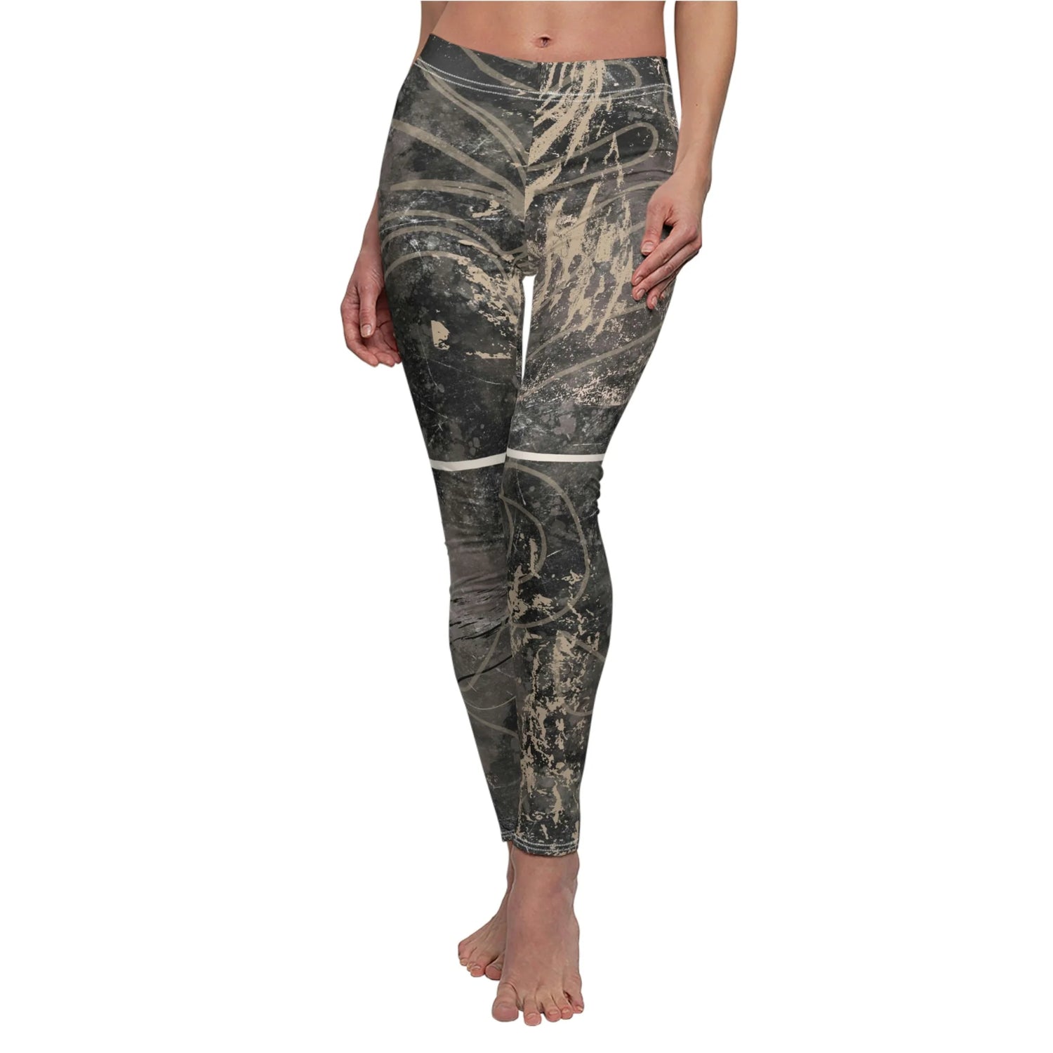 Workout Casual Dual Purpose Leggings AGATHA | Minimal by Queennoble