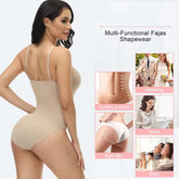 Open-Crotch Padded Bodysuit Shapewear