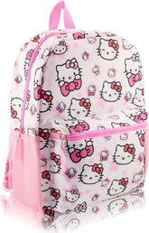 Sanrio Hello Kitty Backpack for Kids | Hello Kitty Bookbag for Girls, Boys, Unisex | Toddler Travel Bag, Cute Lightweight Bag for School | Ages 3+