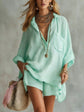 Solid Color Simple Casual Style Comfortable Thin Commuting Street Vacation Women&