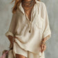 Solid Color Simple Casual Style Comfortable Thin Commuting Street Vacation Women&